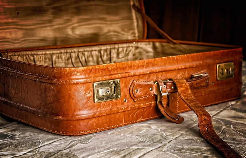 Vintage Suitcase Coffee Table